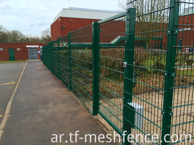 356 twin wire mesh fencing panels 